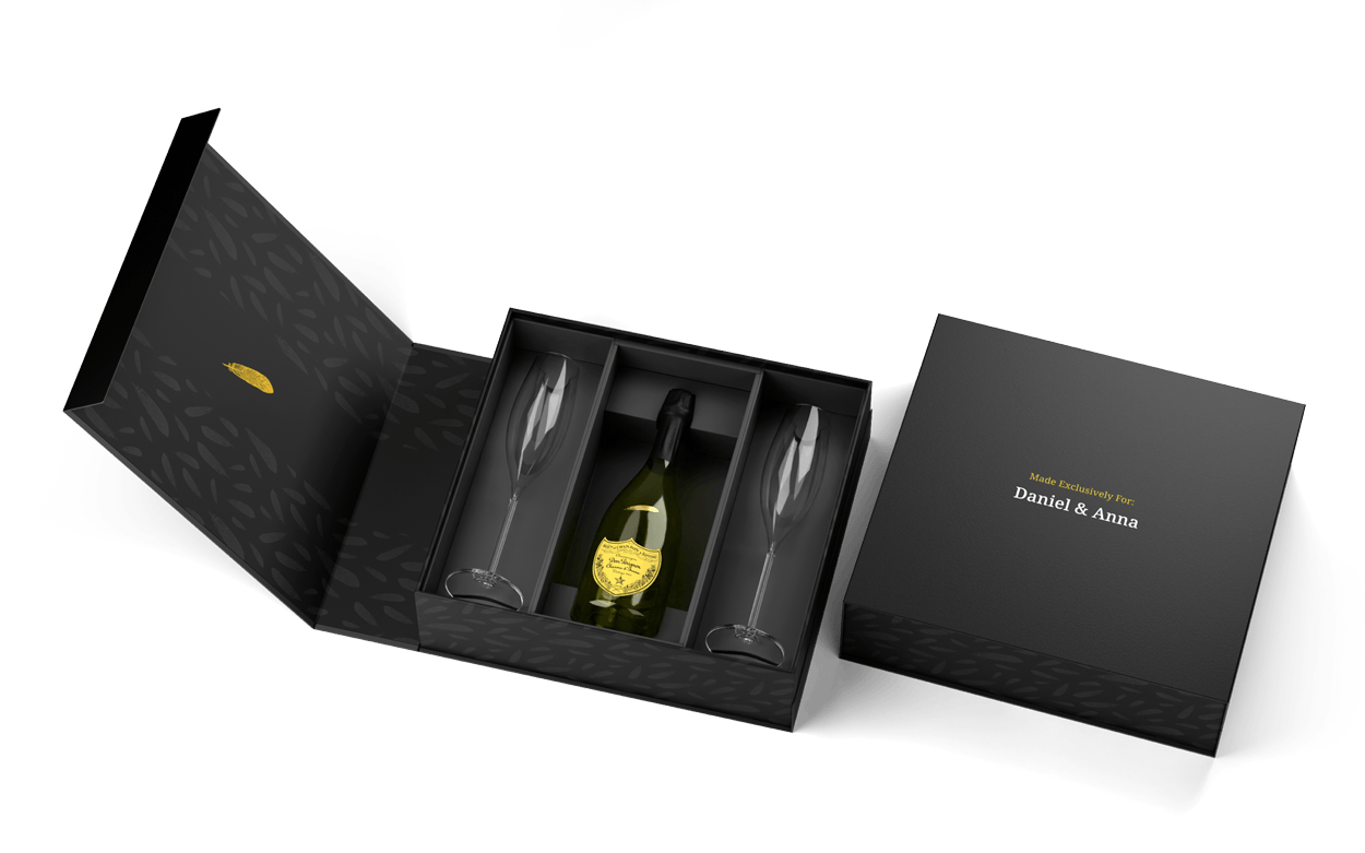 Waterford Flutes Dom Perignon Gift Set