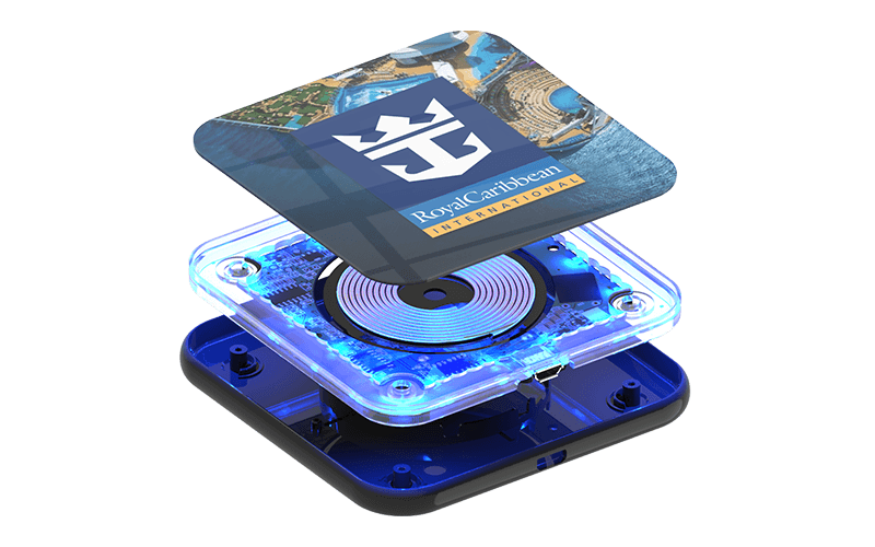 PowerSquare Glass Qi Wireless Charger (10 Watt) GildedBox